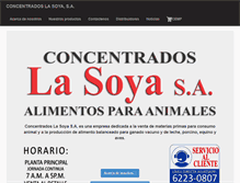 Tablet Screenshot of lasoya.net